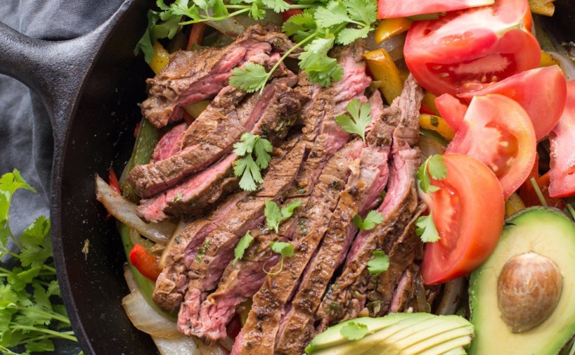 Skirt Steak Fajitas