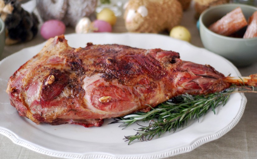 Rosemary and Garlic Roast Leg of Lamb