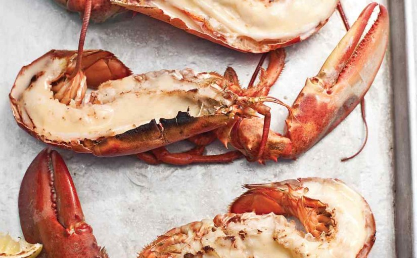 Lobsters with Beurre Blanc