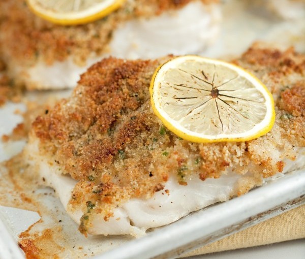 Roasted Scrod With Herbed Breadcrumbs